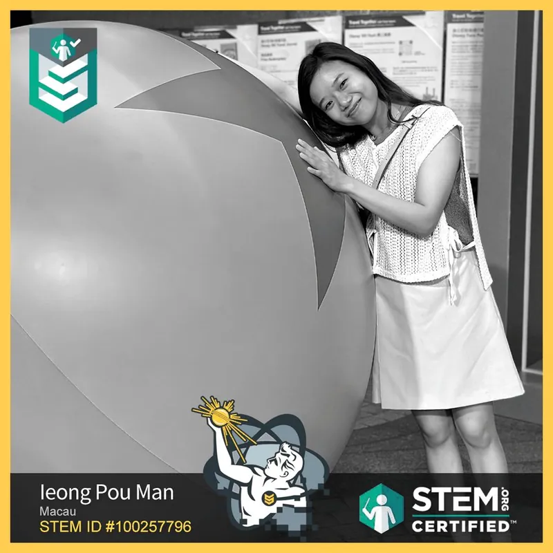 楊寶雯 — STEM.org STEM.org 國際人物認證(STEM ID 100257796)