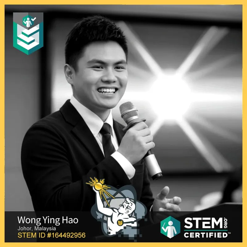 黃穎浩 — STEM.org STEM.org 國際人物認證(STEM ID 164492956)