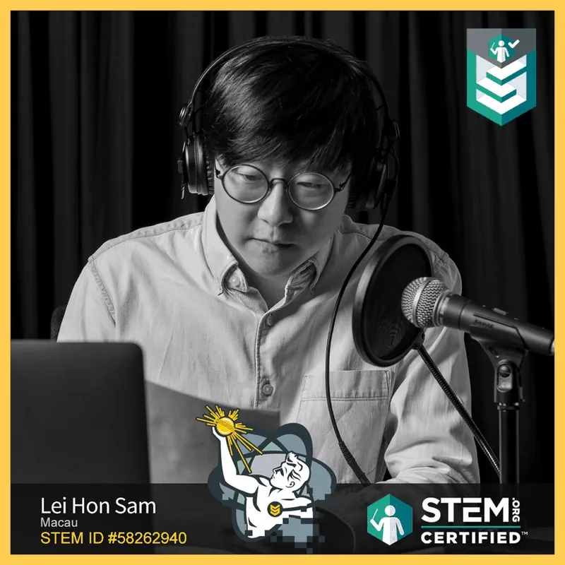 澳門科學館/李漢森 — STEM.org STEM.org 國際人物認證(STEM ID 58262940)