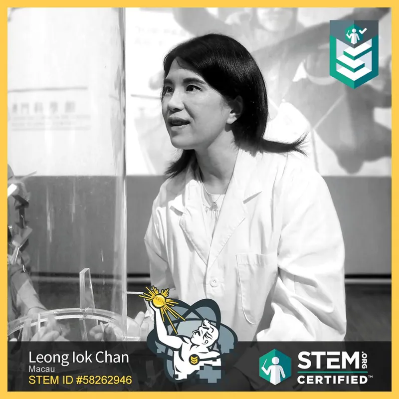 澳門科學館/梁玉珍 — STEM.org STEM.org 國際人物認證(STEM ID 58262946)