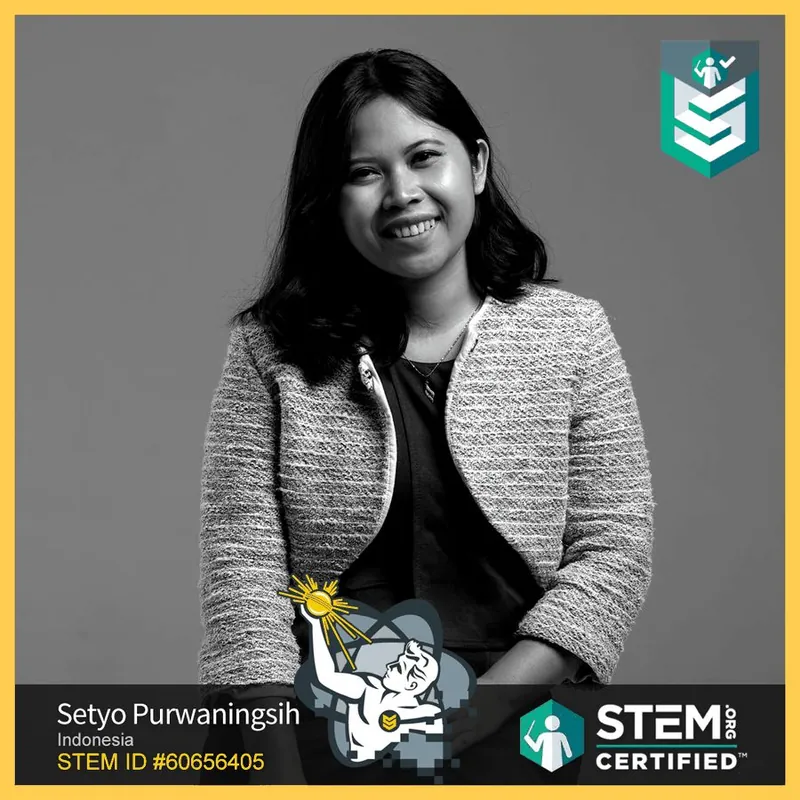 Setyo Purwaningsih — STEM.org STEM.org 國際人物認證(STEM ID 60656405)