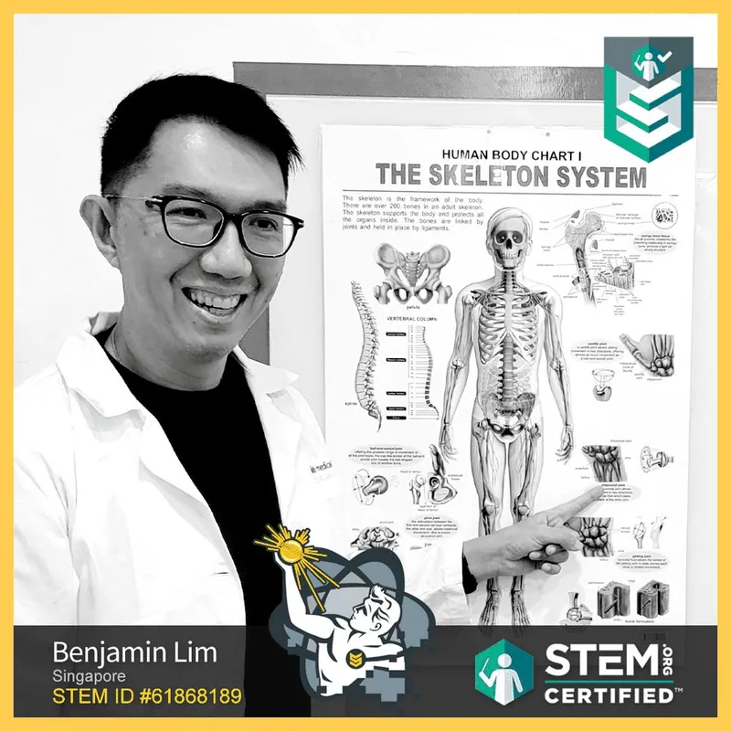 Benjamin Lim — STEM.org STEM.org 國際人物認證(STEM ID 61868189)