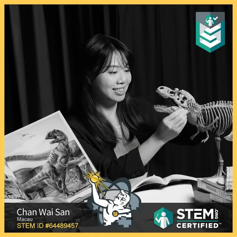 澳門科學館/陳慧珊 — STEM.org STEM.org 國際人物認證(STEM ID 64489457)