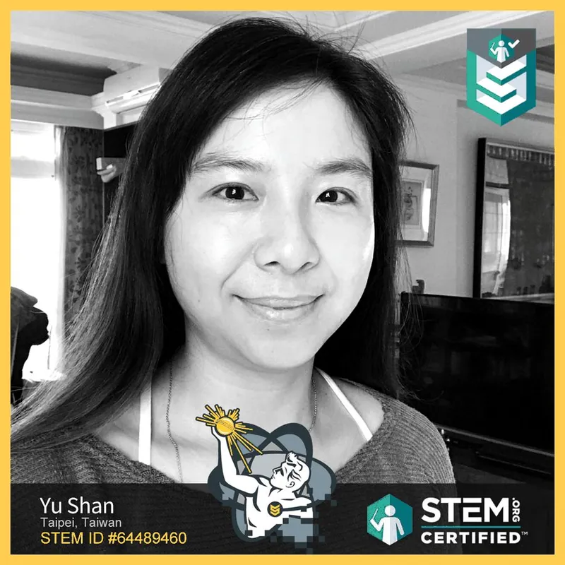 星星文教/虞珊 — STEM.org STEM.org 國際人物認證(STEM ID 64489460)