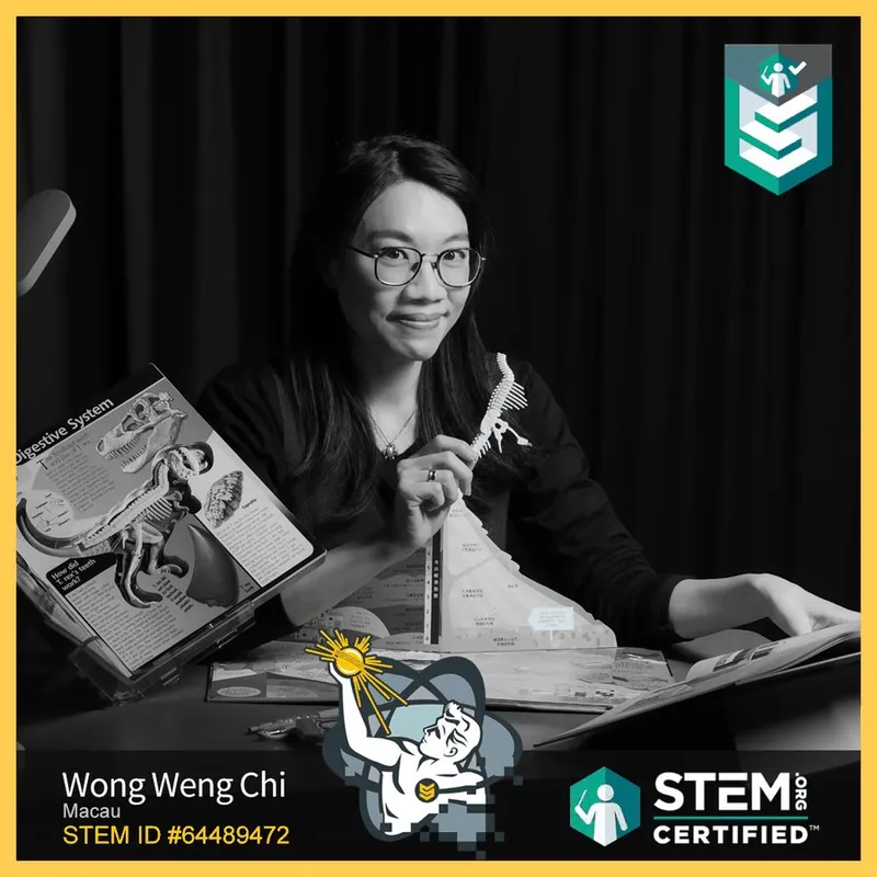 澳門科學館/黃詠芝 — STEM.org STEM.org 國際人物認證(STEM ID 64489472)