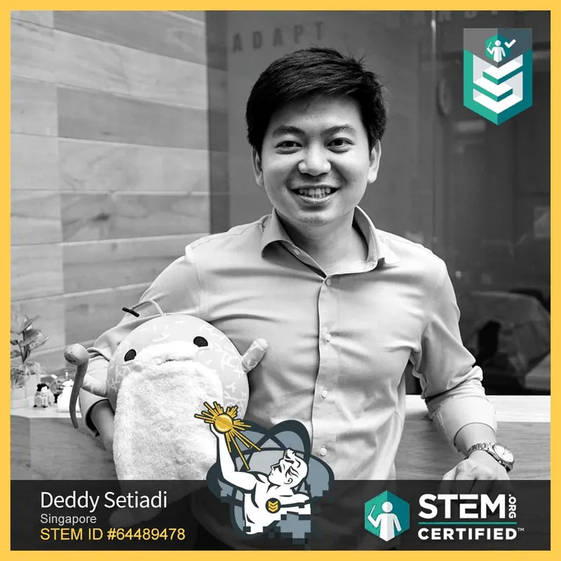 Deddy Setiadi — STEM.org STEM.org 國際人物認證(STEM ID 64489478)