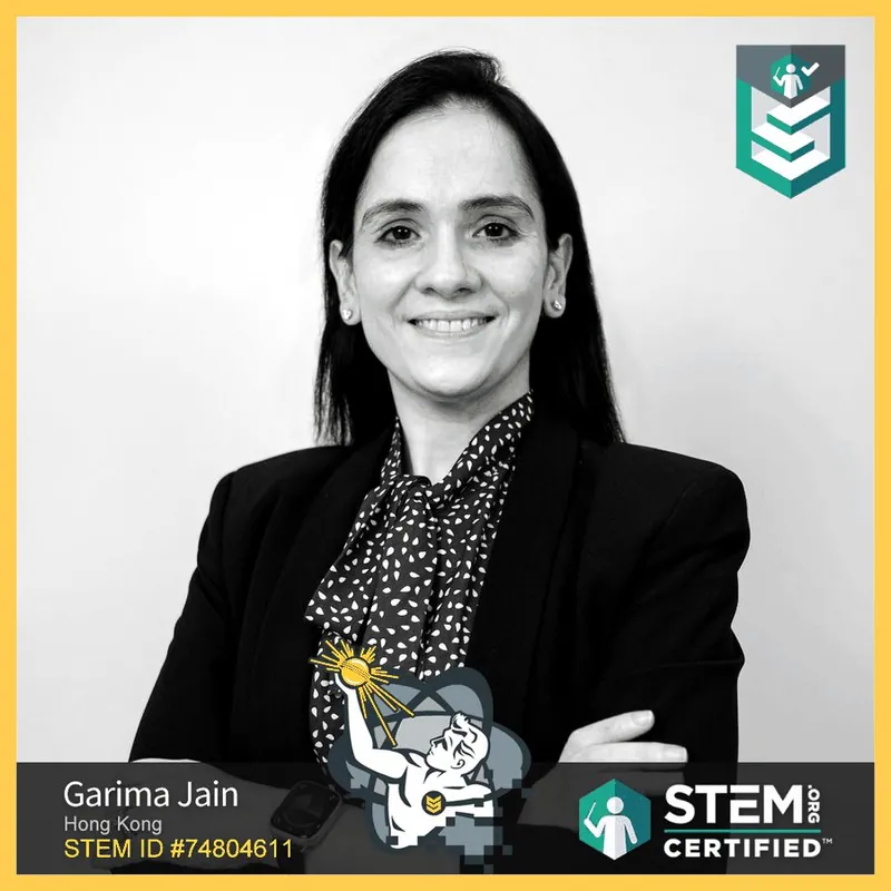 Genius Development / Garima Jain — STEM.org STEM.org 國際人物認證(STEM ID 74804611)