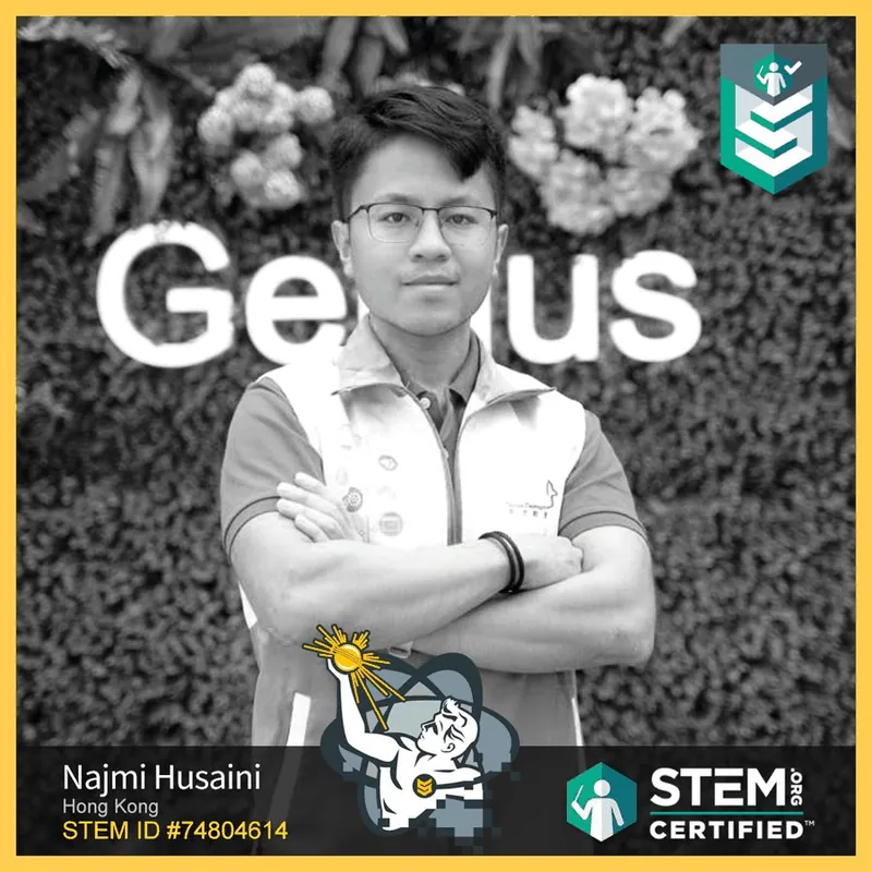 Genius Development / Najmi Husain — STEM.org STEM.org 國際人物認證(STEM ID 74804614)
